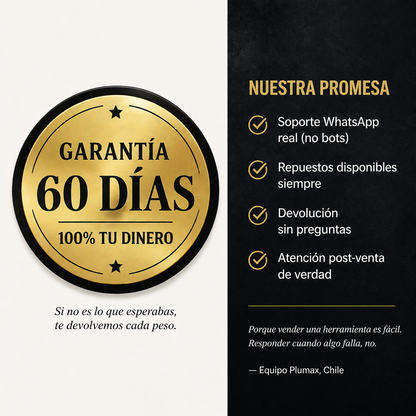 PLUMAX – Personaliza Todo Desde Casa con Precisión Inalámbrica
